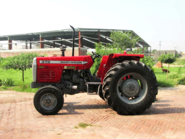 MF 375 tractor